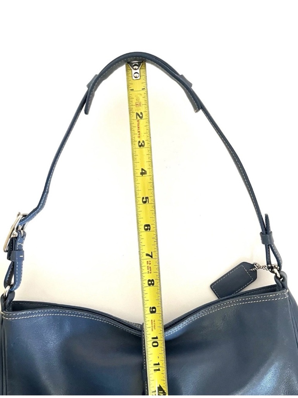 Vintage COACH Hamptons
7778 Hobo Clip Blue - Picture 12 of 14